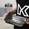 KADAX pekáč s mřížkou "Motte", pekáč z nerezové oceli, s Náhled obrázku produktu 3