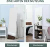 Miroir sur pied HOMCOM, miroir en pied avec support, 45 x Voir les images du produit 5