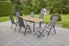 LC Garden Unicamo Hocker Aluminium/Textilene klappbar Produktbild-Vorschau 2