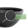 PFLANZWERK® Pflanzschale Pflanzkübel BOWL Ø 28cm ANTHRAZIT Produktbild-Vorschau 5