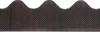 A close-up of a black, wavy-shaped ventilation profile made of small rectangular elements. Produktbild-Vorschau