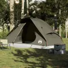 vidaXL Tenda familiare a cupola 6 persone Marrone Anteprima dell’immagine prodotto 3