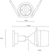 EZVIZ H3c 2K - WLAN-IP Überwachungskamera mit farbige Produktbild-Vorschau 7