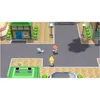 A scene from a video game showing characters and buildings in a town. Produktbild-Vorschau