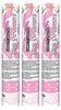 Confetti Shooter – Pink Streamers – Set van 3 Stuks – Roze Produktbild-Vorschau 3