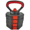 A stacked adjustable kettlebell on a white background. Produktbild-Vorschau