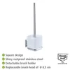 WENKO WC Garnitur QUADRO Klo Toiletten Bürsten Halter Produktbild-Vorschau 4
