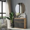 Comodà 80 cm in rovere Wotan / antracite, 2 cassetti, 2 Anteprima dell’immagine prodotto 3