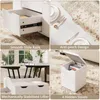 VOWNER Höhenverstellbarer 3-in-1-Couchtisch mit Schublade & Produktbild-Vorschau 4
