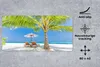 MuchoWow® Schreibtischunterlage Palme - Strandkorb - Produktbild-Vorschau 2