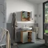 Badmöbel-Set Vicco Irma Salbeigrün 2 Teile, Model 59130 Produktbild-Vorschau 6