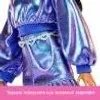 Bambola Barbie con maglione e gonna blu glitterati Anteprima dell’immagine prodotto 11