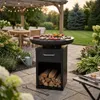 Balioutdoors Grillstation Feuerschale 80x92cm mit Produktbild-Vorschau 3