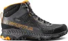 Schwarze Wanderschuhe für Herren "Stream GTX" von La Sportiva mit orangefarbenen Akzenten und griffiger Sohle. Podgląd zdjęcia produktu