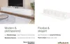 Meuble TV Suspendu Blanc Brillant 270x35x40 cm 3 Modules Voir les images du produit 7