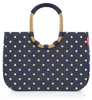reisenthel loopshopper L frame metallic dots blue Produktbild-Vorschau 11
