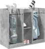 vidaXL Mobile da golf Grigio cemento 102 x 45 x 85,5 cm Anteprima dell’immagine prodotto 3