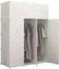 Modulární geometrická moderní skříňka z plastu Náhled obrázku produktu 1