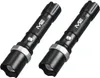2x Led Taschenlampe Polizei Lampe Swat Cree Zoom 1000 m Produktbild-Vorschau 1