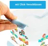 3er Set. Aufbewahrungsbox mit Decke 4L Kinder, um Spielzeug Produktbild-Vorschau 3