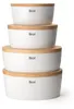 Continenta Keramik Brottopf weiß 36x23x15,5 cm Anteprima dell’immagine prodotto 2