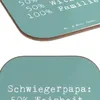Mr. & Mrs. Panda Tischuntersetzer Spruch Schwiegerpapa Produktbild-Vorschau 5