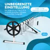 XINZI Poolaufroller Verstellbar | Aluminium Teleskoprohr Produktbild-Vorschau 5