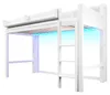 Łóżko piętrowe 90x200 cm z 3 szafkami, półkami, Podgląd zdjęcia produktu 15