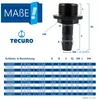 tecuro Schlauchtülle Ø 21 mm x 1 Zoll Außengewinde (G), PP Produktbild-Vorschau 5