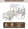 LVHOM Hausbett 90x200cm mit Schublade, Kinderbett mit Produktbild-Vorschau 7