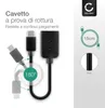 CELLONIC Cavo OTG 15cm per smartphone compatibile con Anteprima dell’immagine prodotto 4