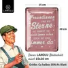 LANOLU Blechschild Freunde sind wie Sterne Geschenk Produktbild-Vorschau 3