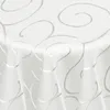 DecoHomeTextil Kringel Circle Tafeldecke Ornamente Damast Produktbild-Vorschau 1