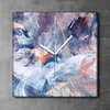 Coloray Uhr auf Leinwand 30x30 cm Wand Uhr Dekoration Produktbild-Vorschau 2