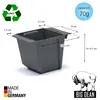 BigDean 6er Set Mini Paletten Blumenkästen - Einsatz - mit Produktbild-Vorschau 2