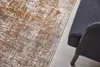 Designteppich ausgelegt im Wohnzimmer.  Produktbild-Vorschau
