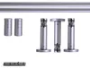 Gardinenstange Set Innenlauf, 1-läufig, ⌀ 19 mm, 240 cm, Produktbild-Vorschau 1