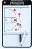 A basketball coaching board with magnetic markers and a dry-erase marker. Náhled obrázku produktu