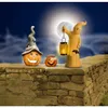 Teelichtglas - Kürbis - ca. 10 x 8 cm Produktbild-Vorschau 2