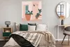MuchoWow® Poster Sommer - Pflanzen - Pastell 100x100 cm - Produktbild-Vorschau 4
