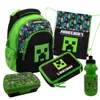 Rucksack Set Minecraft Steve Creeper Astra 5-teiliges Produktbild-Vorschau 1
