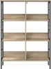 vidaXL Regał dąb sonoma 82 x 32 x 112 cm Materiał Podgląd zdjęcia produktu 5