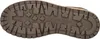 The image shows the sole of a brown shoe with a detailed tread pattern. Voir les images du produit