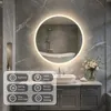 WISFOR Badspiegel met verlichting, 90 cm, ronde Productafbeelding-voorbeeld 6