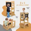 Učební věž Olvy pro děti, Montessori učební věž 3 v 1, Náhled obrázku produktu 4