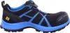 A side view of a black and blue safety shoe. Náhľad obrázku produktu