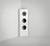 MIRA Eck Glas USB A Eck-Steckdose WEISS - 2-fach Schuko und Produktbild-Vorschau 4