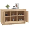 Credenza Sonoma rovere 102x35x60 cm materiale legno Anteprima dell’immagine prodotto 4