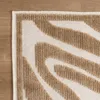 Volero - Waschbarer Teppich - Dunya Zebra Beige Weiß - Produktbild-Vorschau 5