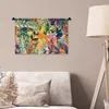 MuchoWow® Wandteppich Wandbehang Blumen - Dschungel - Produktbild-Vorschau 5